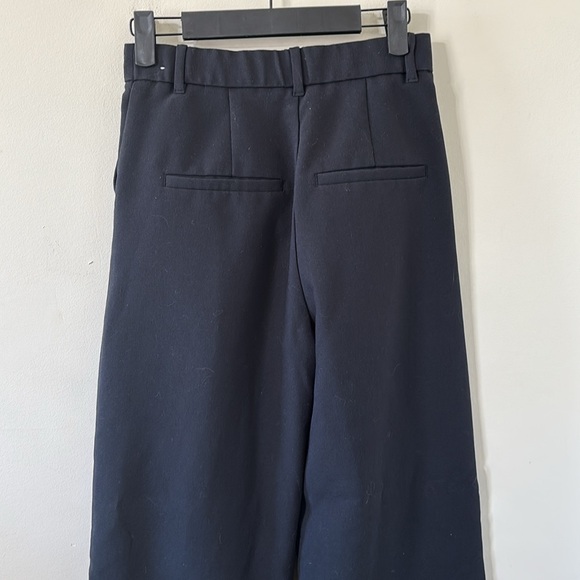 Abercrombie & Fitch Sloane Tailored Wide Leg Pant Black Size 24/00 - Picture 9 of 11